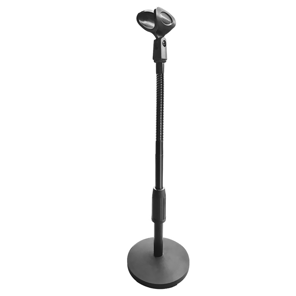 Round Base Flexible Material Adjustable Desktop Table Microphone Stand Microphone Stand For Table RX-116