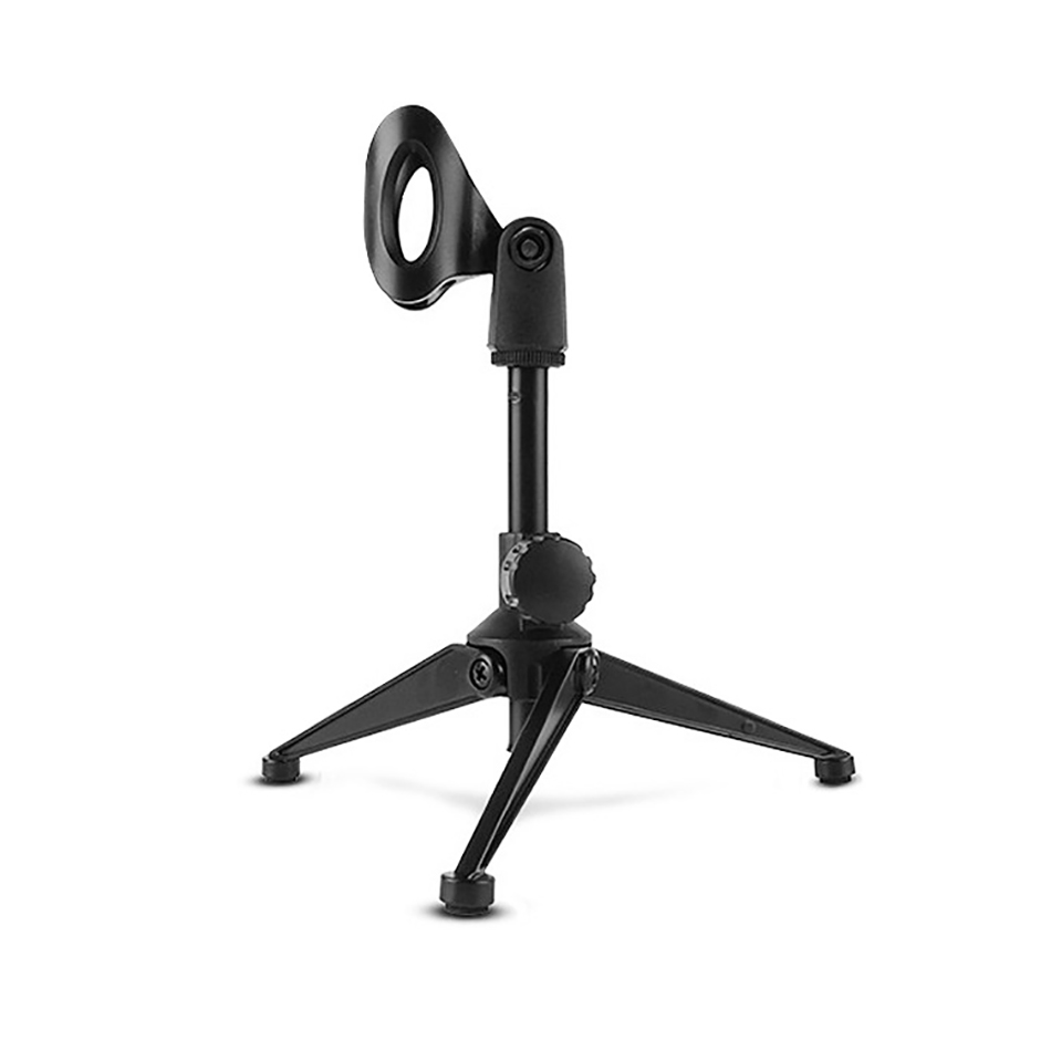 Popular Desktop Placement Stand Mini Portable Table Mic Stand Desk Tops Microphone Stand With Clip GH-101