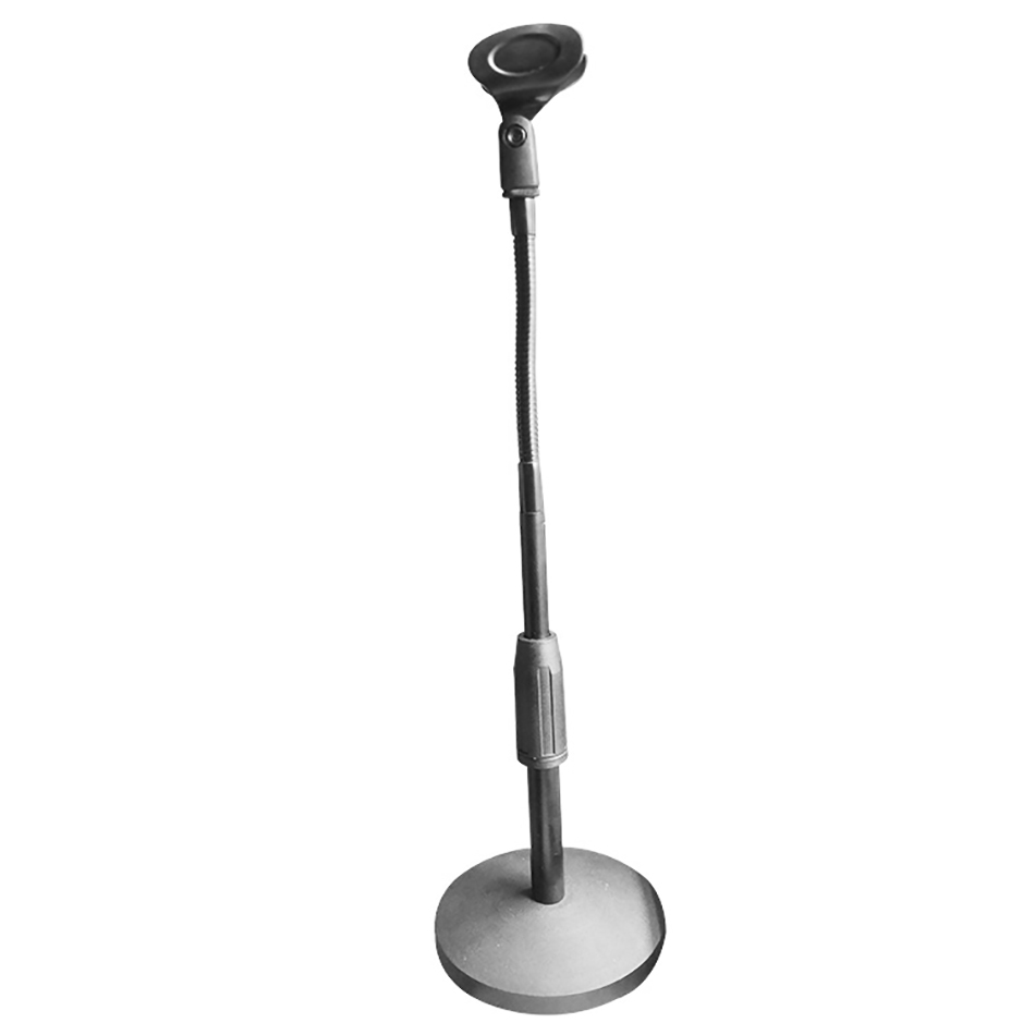 Round Base Flexible Material Adjustable Desktop Table Microphone Stand Microphone Stand For Table RX-116