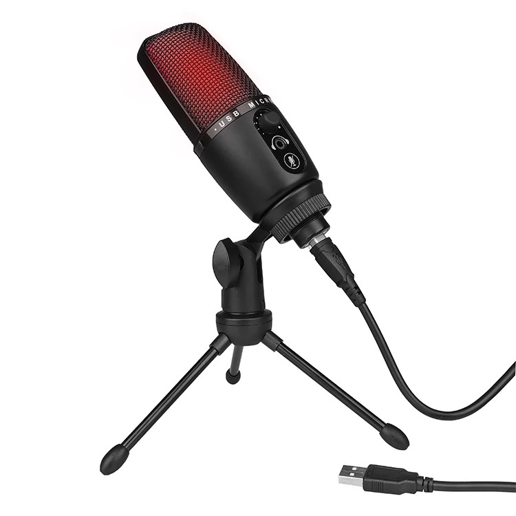 Factory Direct Sales Round Base Youtube Tiktok Radio Music Recording Condenser Microphone ME3