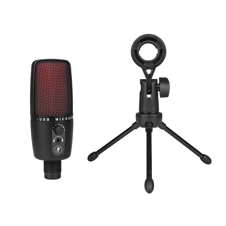 Factory Direct Sales Round Base Youtube Tiktok Radio Music Recording Condenser Microphone ME3