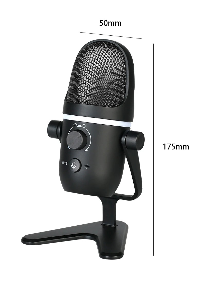 Factory Direct Sales Professional Podcast Condenser Microphone Meter Musical Instrument Suitable For All Kinds Of Equipment ME5