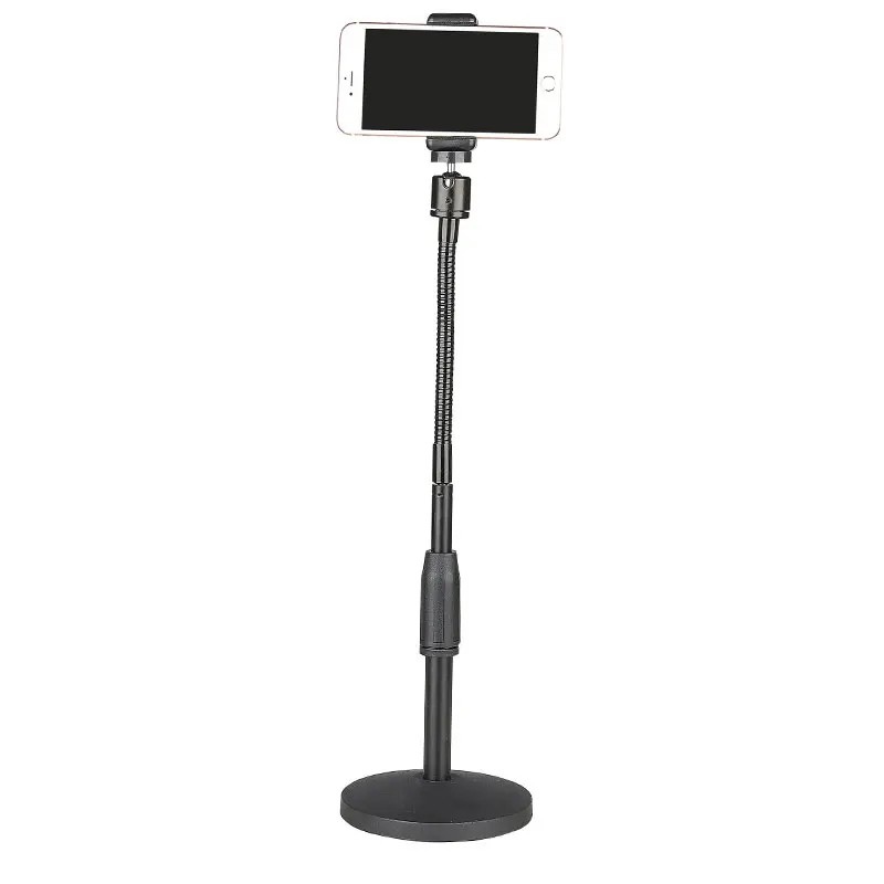 Factory Direct Cheap Tablet Portable Phone Stand Adjustable Rotatable Round Base Mobile Phone Holder R-120