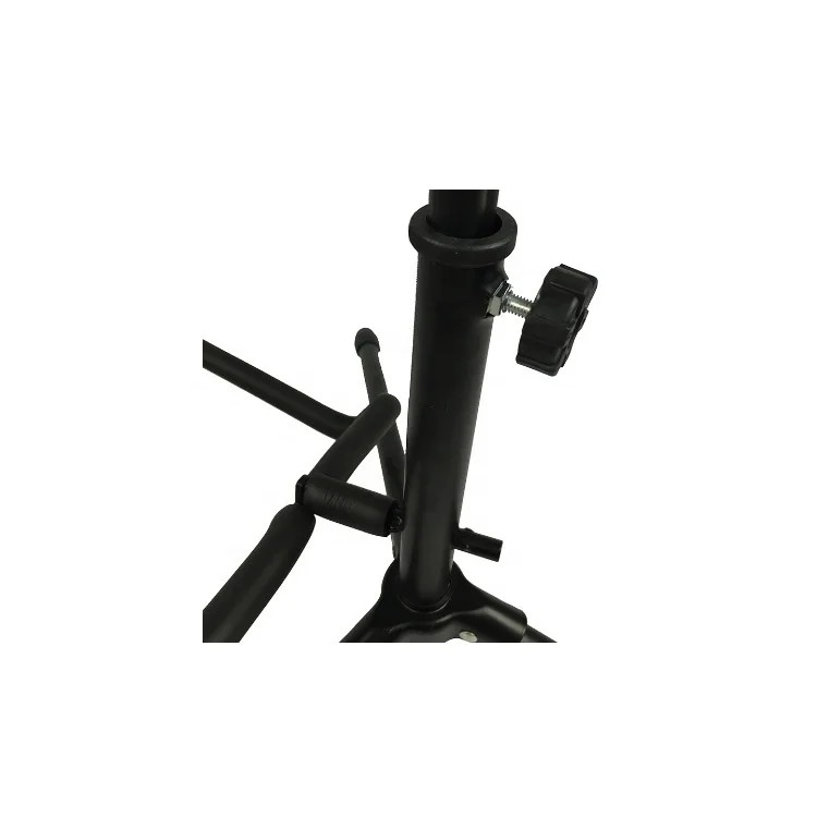 Universal High Quality Black Metal Musical Electric Folded Tripod Guitar Stand GH-553