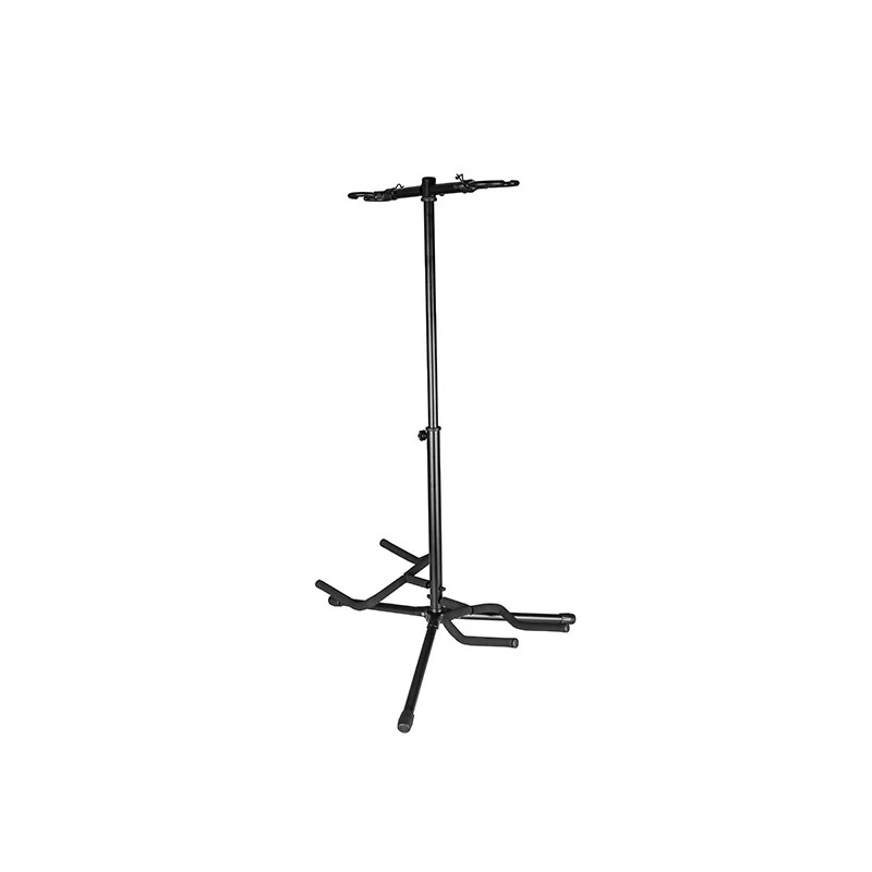 Wholesale Price Musical Instrument Guitar Accessories Double Vertical Guitar Rack Stand GH-558