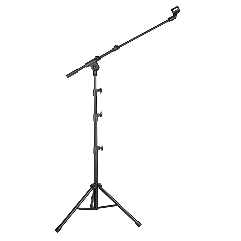 Hot Sale Musical Accessories Studio Adjustable Mic Stand With Clip Floor Tripod Microphone Holder Stand GH-213