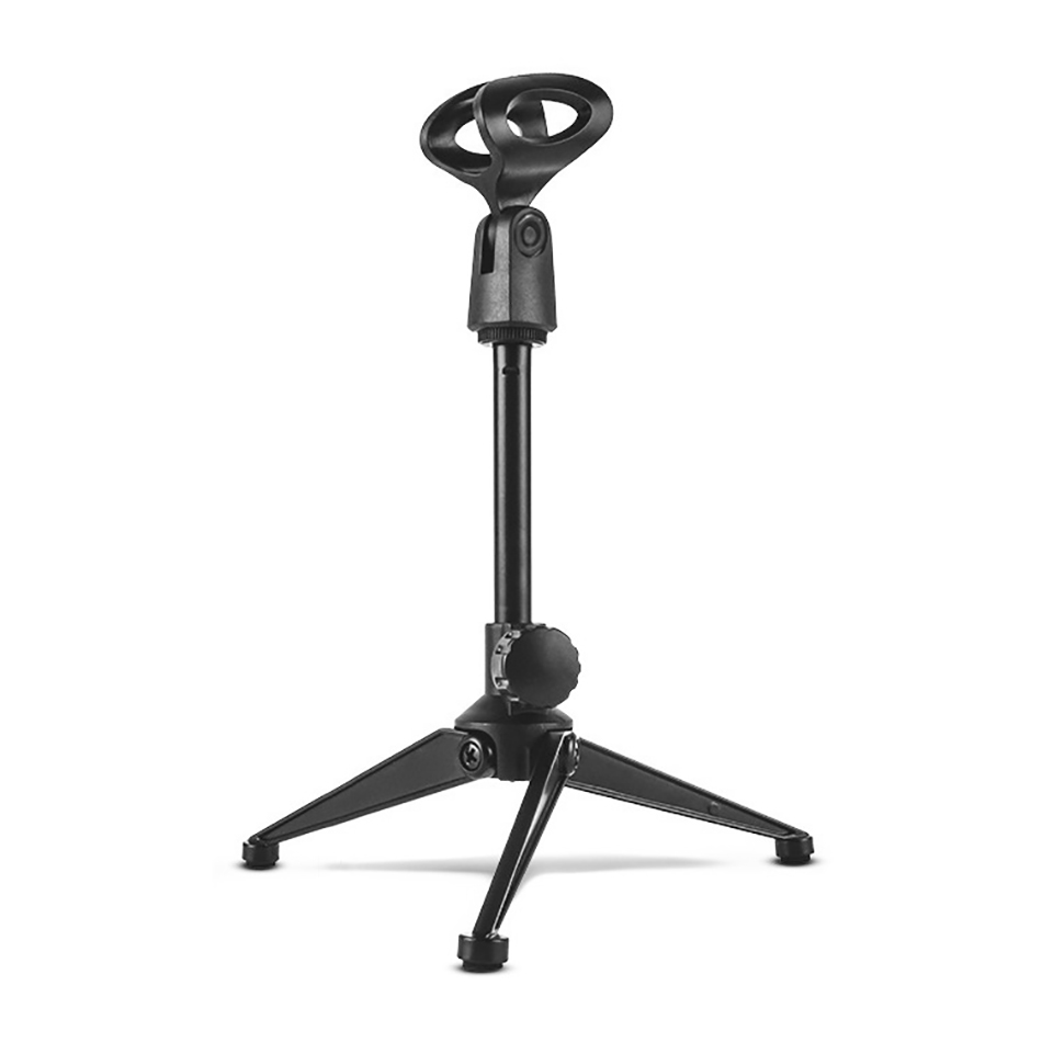 Popular Desktop Placement Stand Mini Portable Table Mic Stand Desk Tops Microphone Stand With Clip GH-101