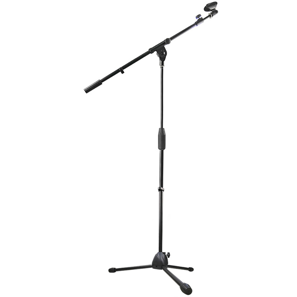 Mic Stand All Metal Mobile Microphone Stand With Button Adjustable Microphone Stand GH-206