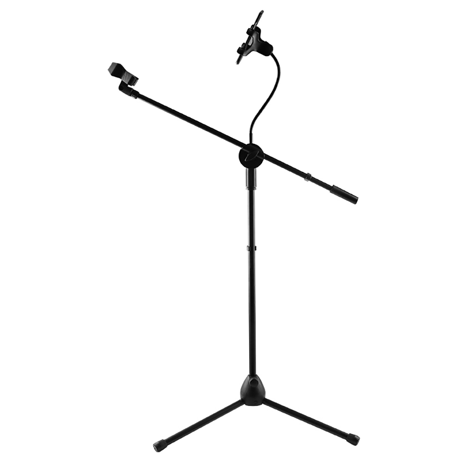 Tripod Studio Recording Flexible Swan Gooseneck Microphone Stand Neck Phone And Microphone Holder Stand GH-208