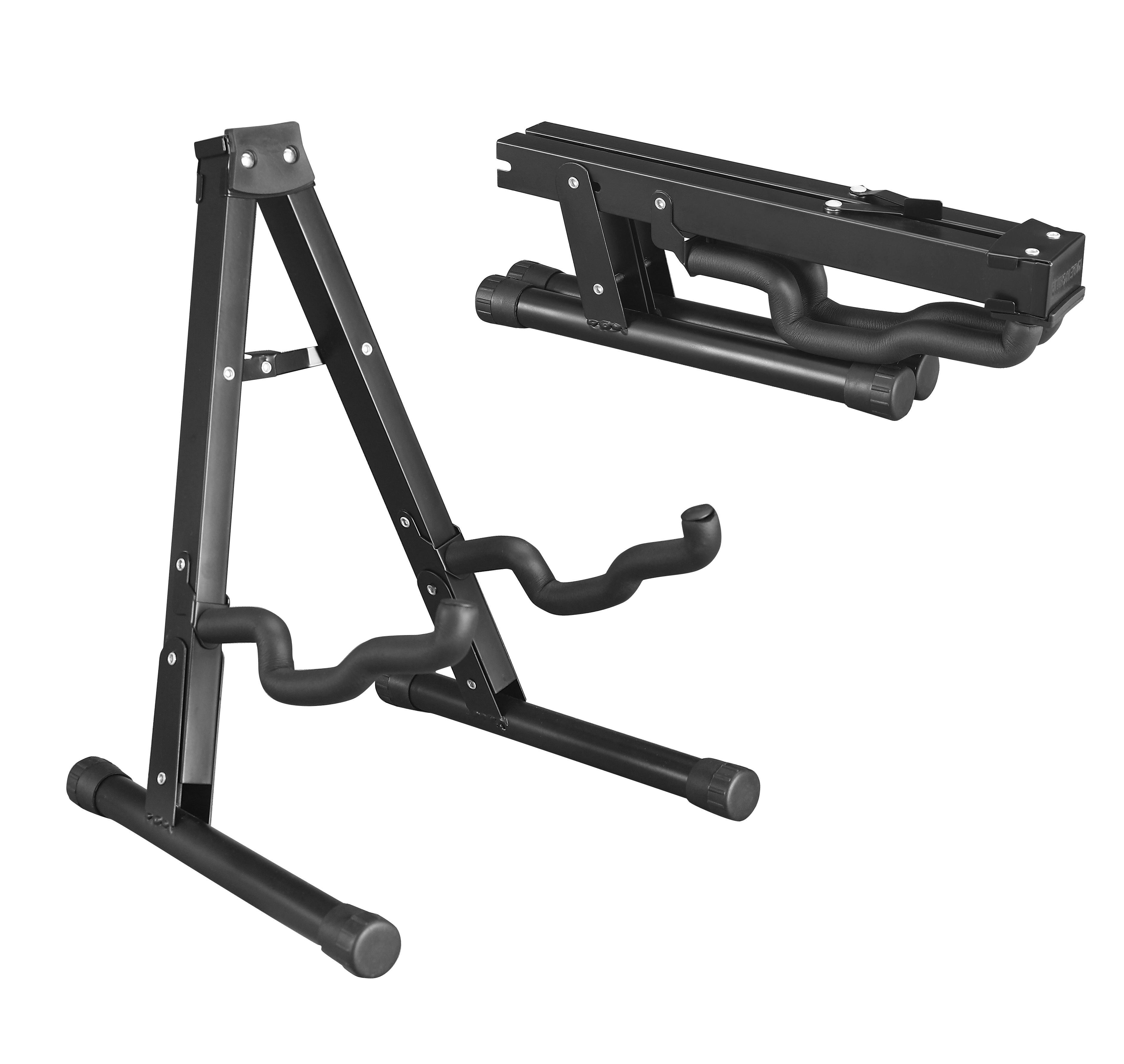 Wholesale Wall Mount A-Frame Folding Guitar Foot Basics Guitar Folding Stand GH-551