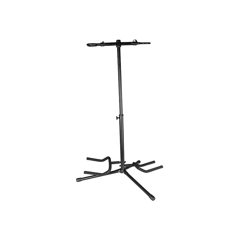 Wholesale Price Musical Instrument Guitar Accessories Double Vertical Guitar Rack Stand GH-558