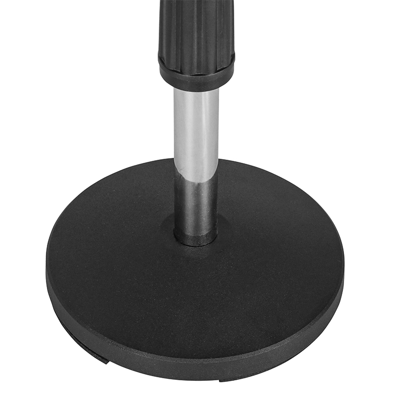 Factory Supply Desktop Mic Holder Stand Table Round Base Gooseneck Microphone Stand With Clip RX-116S